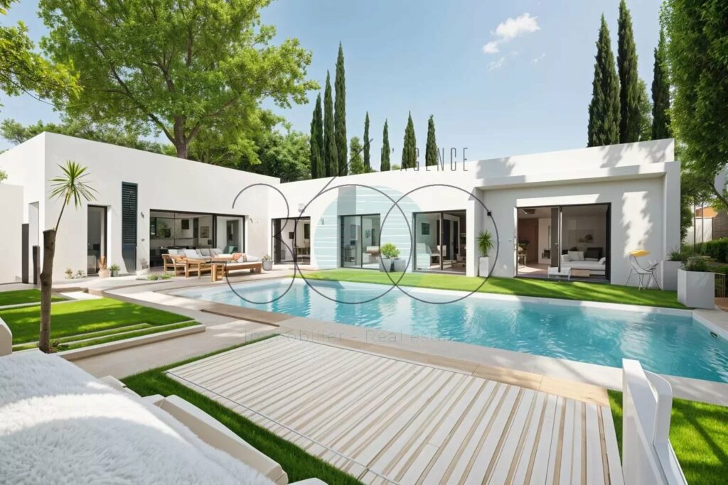 VILLA CONTEMPORAINE - VILLAGE À 3MN