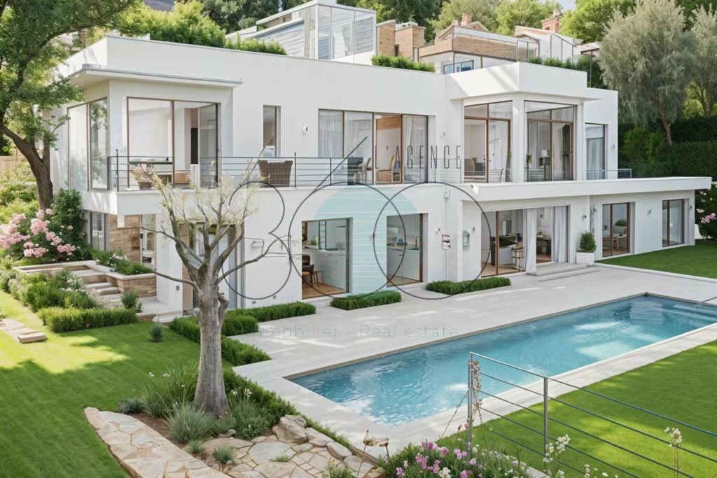 VILLA CONTEMPORAINE IDÉALEMENT PLACÉE